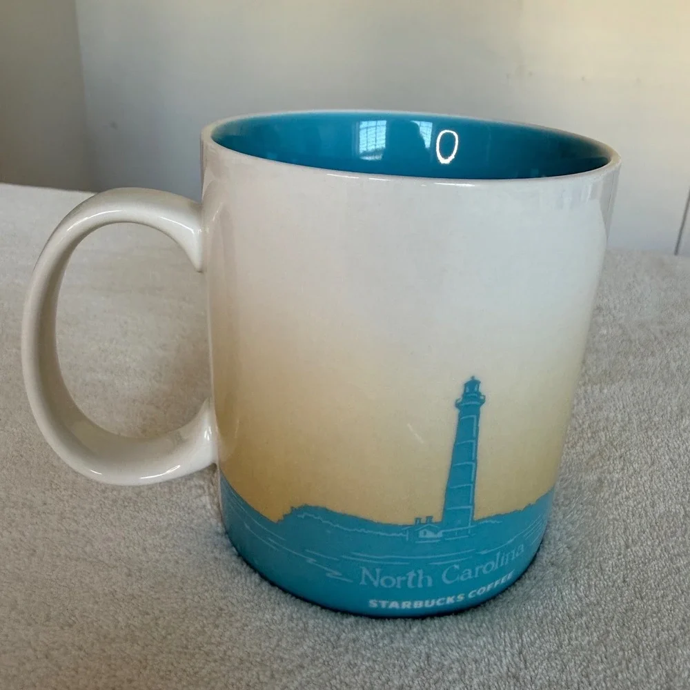 Starbucks 3010 North Carolina Collector's Series Coffee Mug 16oz Coastal Retired